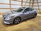 2021 Nissan Sentra Sv Серый vin: 3N1AB8CV1MY277534