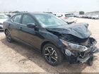 2025 Nissan Sentra Sv Черный vin: 3N1AB8CV1SY389344