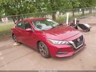 2021 Nissan Sentra Sv Xtronic Cvt Red vin: 3N1AB8CV2MY207279