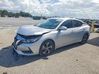 2021 Nissan Sentra Sv Silver vin: 3N1AB8CV3MY266146
