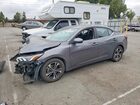 2021 Nissan Sentra Sv Gray vin: 3N1AB8CV3MY269144