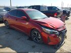 2025 Nissan Sentra Sv Red vin: 3N1AB8CV3SY255144
