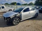 2021 Nissan Sentra Sv Silver vin: 3N1AB8CV5MY327190