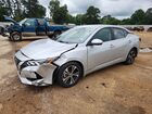 2021 Nissan Sentra Sv Silver vin: 3N1AB8CV5MY330073