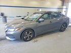 2022 Nissan Sentra Sv Gray vin: 3N1AB8CV5NY247390
