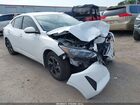 2025 Nissan Sentra Sv Белый vin: 3N1AB8CV5SY385622