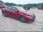 2020 Nissan Sentra Sv Xtronic Cvt Red vin: 3N1AB8CV7LY276029