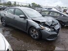 2021 Nissan Sentra Sv Xtronic Cvt Gray vin: 3N1AB8CV7MY234834