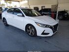 2022 Nissan Sentra Sv Xtronic Cvt White vin: 3N1AB8CV7NY301935