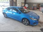 2023 Nissan Sentra Sv Xtronic Cvt Blue vin: 3N1AB8CV7PY259852