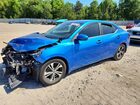 2020 Nissan Sentra Sv Blue vin: 3N1AB8CV8LY295480