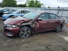 2021 Nissan Sentra Sv Maroon vin: 3N1AB8CV9MY202127