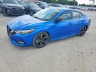2020 Nissan Sentra Sr Blue vin: 3N1AB8DV7LY271671