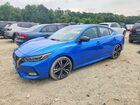2021 Nissan Sentra Sr Blue vin: 3N1AB8DVXMY252131