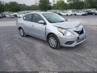 2017 Nissan Versa 1.6 Sv Серебряный vin: 3N1CN7AP0HK442271