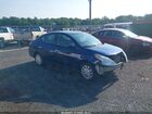 2019 Nissan Versa 1.6 Sv Blue vin: 3N1CN7AP2KL866116