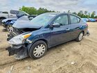 2016 Nissan Versa 1.6 Sv Blue vin: 3N1CN7AP3GL856461