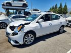 2016 Nissan Versa 1.6 Sl White vin: 3N1CN7AP4GL907644