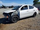 2016 Nissan Versa 1.6 S White vin: 3N1CN7AP7GL833068