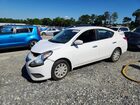 2018 Nissan Versa Sv White vin: 3N1CN7AP7JL869673