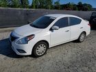 2019 Nissan Versa Sv Белый vin: 3N1CN7AP7KL866581