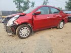 2016 Nissan Versa 1.6 Sv Burgundy vin: 3N1CN7AP8GL882165
