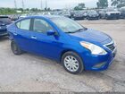 2017 Nissan Versa 1.6 Sv Blue vin: 3N1CN7AP8HL828091