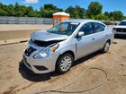 2018 Nissan Versa Sv Silver vin: 3N1CN7AP9JK406035