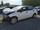 2024 Nissan Versa S White vin: 3N1CN8BV0RL868640