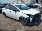 2021 Nissan Versa S Xtronic Cvt White vin: 3N1CN8DV2ML810518