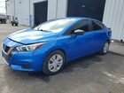2021 Nissan Versa S Blue vin: 3N1CN8DV2ML877958