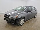 2020 Nissan Versa S Gray vin: 3N1CN8DV3LL858298