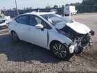 2021 Nissan Versa Sv Xtronic Cvt White vin: 3N1CN8EV6ML867206