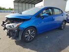 2021 Nissan Versa Sv Blue vin: 3N1CN8EV8ML813258