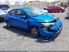 2021 Nissan Versa Sv Xtronic Cvt Синий vin: 3N1CN8EV8ML853243