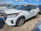 2021 Nissan Kicks S Белый vin: 3N1CP5BV1ML466434