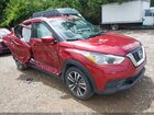 2018 Nissan Kicks Sv Красный vin: 3N1CP5CU8JL508681