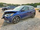 2019 Nissan Kicks Sr Синий vin: 3N1CP5CUXKL561237