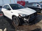 2021 Infiniti Qx50 Luxe Awd White vin: 3PCAJ5BB1MF116084