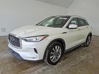 2020 Infiniti Qx50 Luxe White vin: 3PCAJ5M35LF108221
