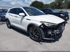2019 Infiniti Qx50 Essential White vin: 3PCAJ5M37KF127822
