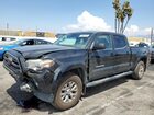 2018 Toyota Tacoma Double Cab Black vin: 3TMBZ5DN2JM015664