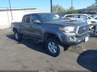 2018 Toyota Tacoma Trd Sport Gray vin: 3TMBZ5DN7JM014719