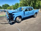 2019 Toyota Tacoma Sr5 V6 Синий vin: 3TMCZ5AN1KM201058