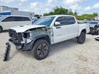 2023 Toyota Tacoma Trd Sport White vin: 3TMCZ5AN1PM621748