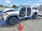 2018 Toyota Tacoma Sr5 V6 White vin: 3TMCZ5AN4JM185159