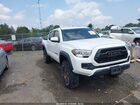 2023 Toyota Tacoma Trail Edition White vin: 3TMCZ5AN6PM533326