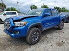 2016 Toyota Tacoma Trd Off-road Blue vin: 3TMCZ5AN7GM028136
