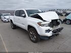 2017 Toyota Tacoma Limited White vin: 3TMEZ5CN2HM048074