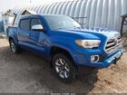 2017 Toyota Tacoma Limited Blue vin: 3TMGZ5AN6HM047540